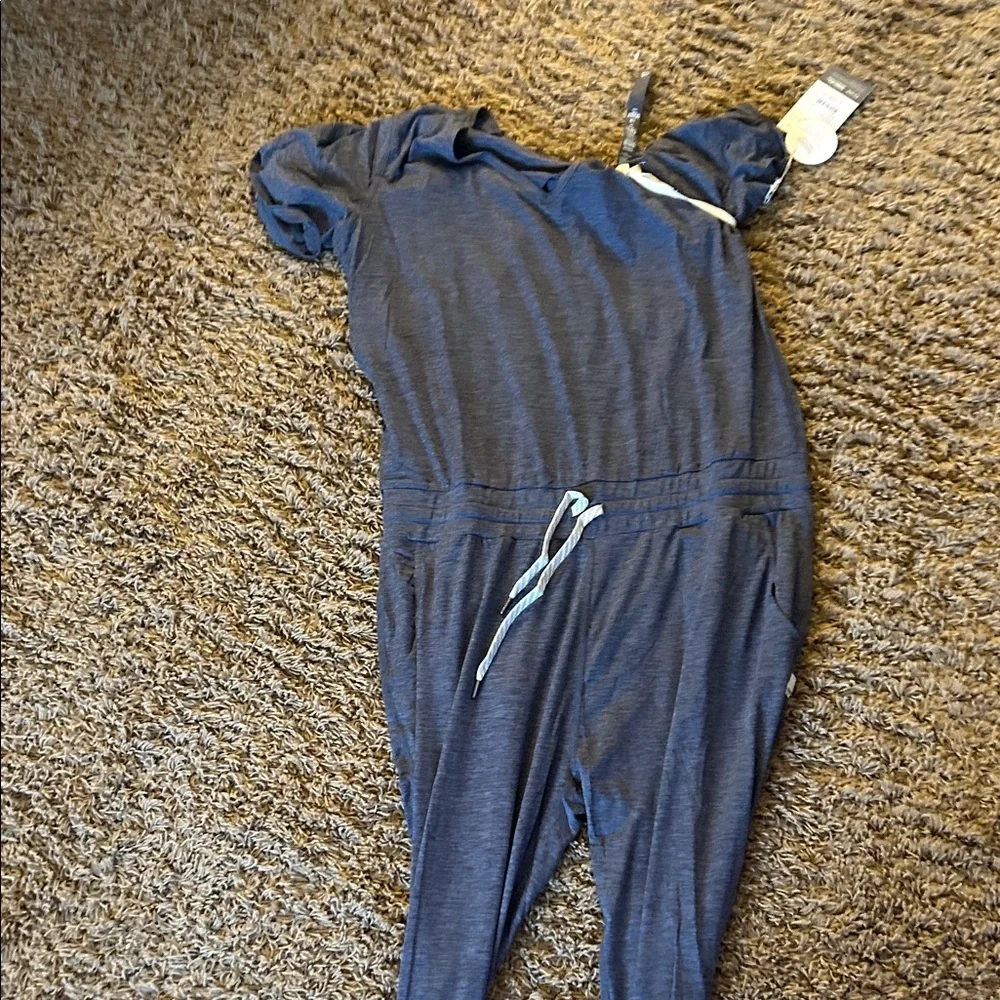 Vuori Azure Heather All Day Jumpsuit - Picture 2 of 2